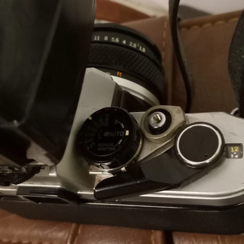 Vintage Olympus Camera & Complete Accessories Estate Sale